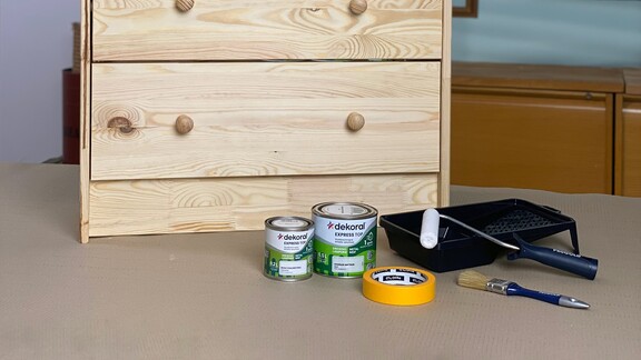 Metamorfoza komody z Dekoral EXPRESS TOP